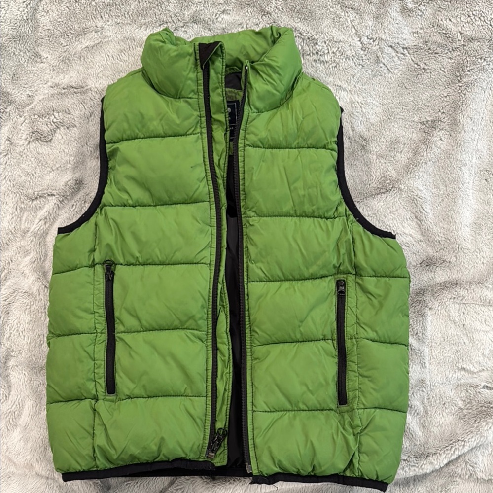 GAP Kids Black and Green Vest